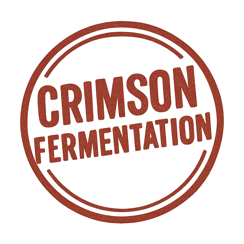 Crimson Fermentation Stamp